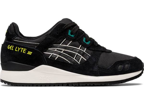 Asics Sportschoenen Dames, GEL-LYTE III Zwart - Asics Outlet Belgie | B7149283-AM